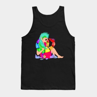 Citrine Crystal Fairy Tank Top